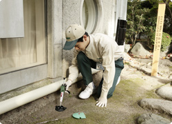 屋外害虫駆除システム